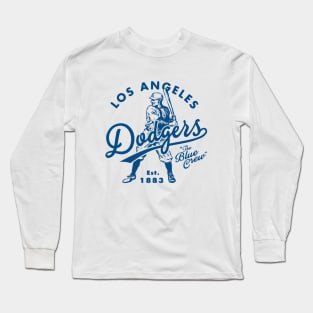 Old Style Los Angeles Dodgers 2 by Buck Tee Long Sleeve T-Shirt